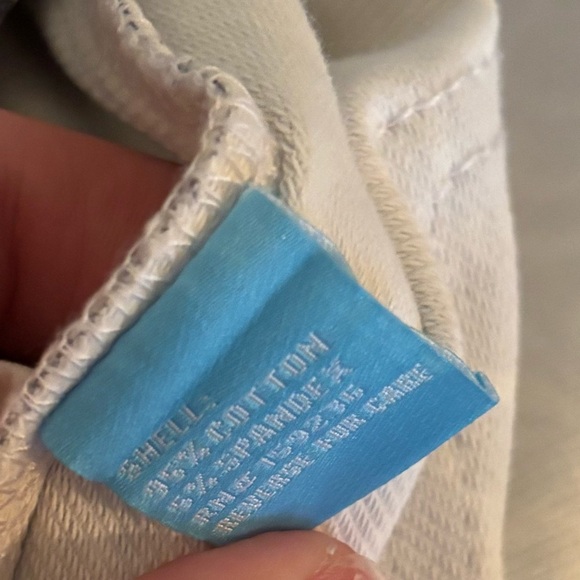 J McLaughlin Denim Pattern Pants Size 6 White and Blue - Picture 3 of 5